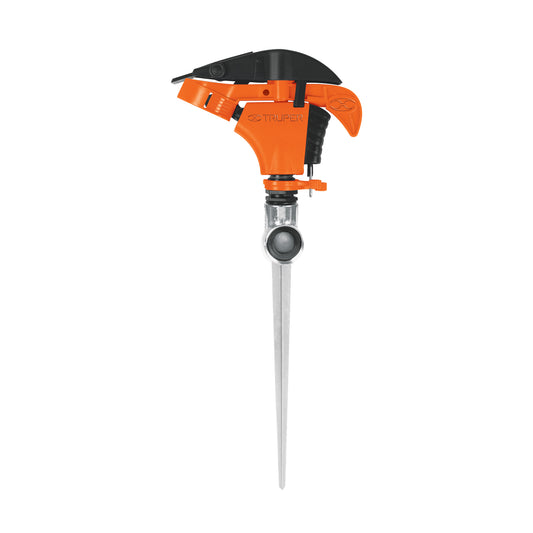 TRUPER, 230m² (2450sq ft) one-way plast. pulsating sprinkler