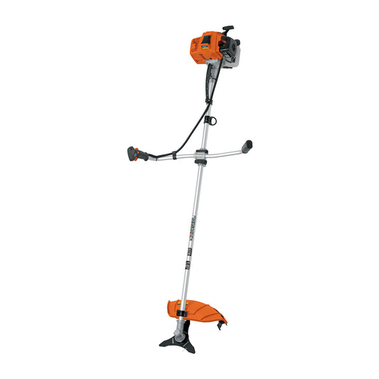 Desmalezadora a gasolina 63 cc mango tipo "bici", 17" corte